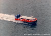 AP1-88 hovercraft promotional day by BHC -  (credit: The <a href='http://www.hovercraft-museum.org/' target='_blank'>Hovercraft Museum Trust</a>).